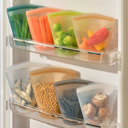 Silicone Cup Zipper Bag L