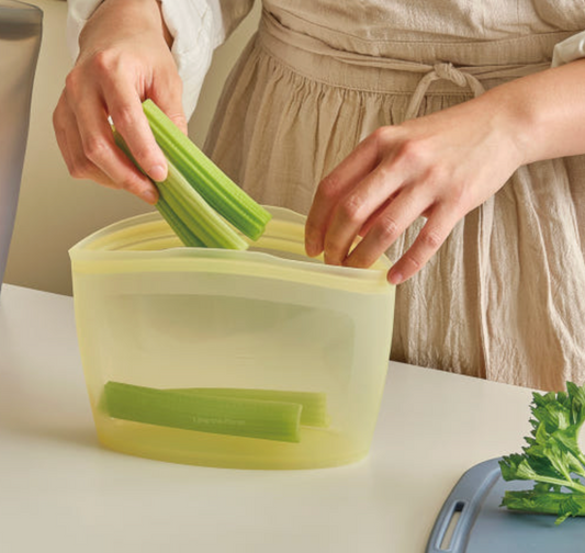 Silicone Zipper Bag L