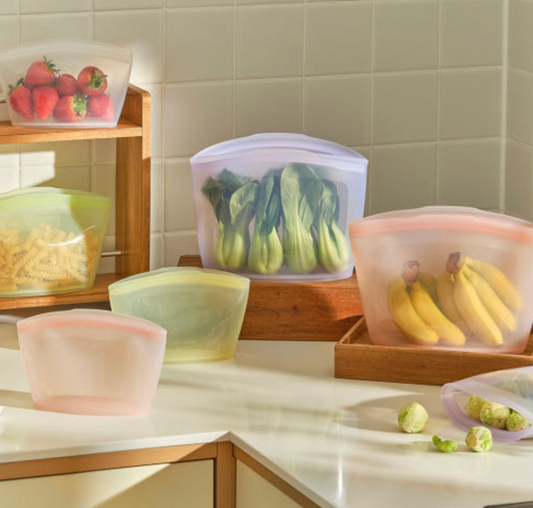 Silicone Zipper Bag M